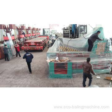 400ton Press Car Shell Scrap Waste Metal Baler